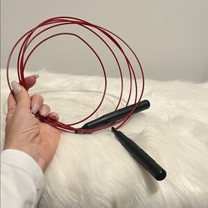 Rogue Black and Red Jump Rope